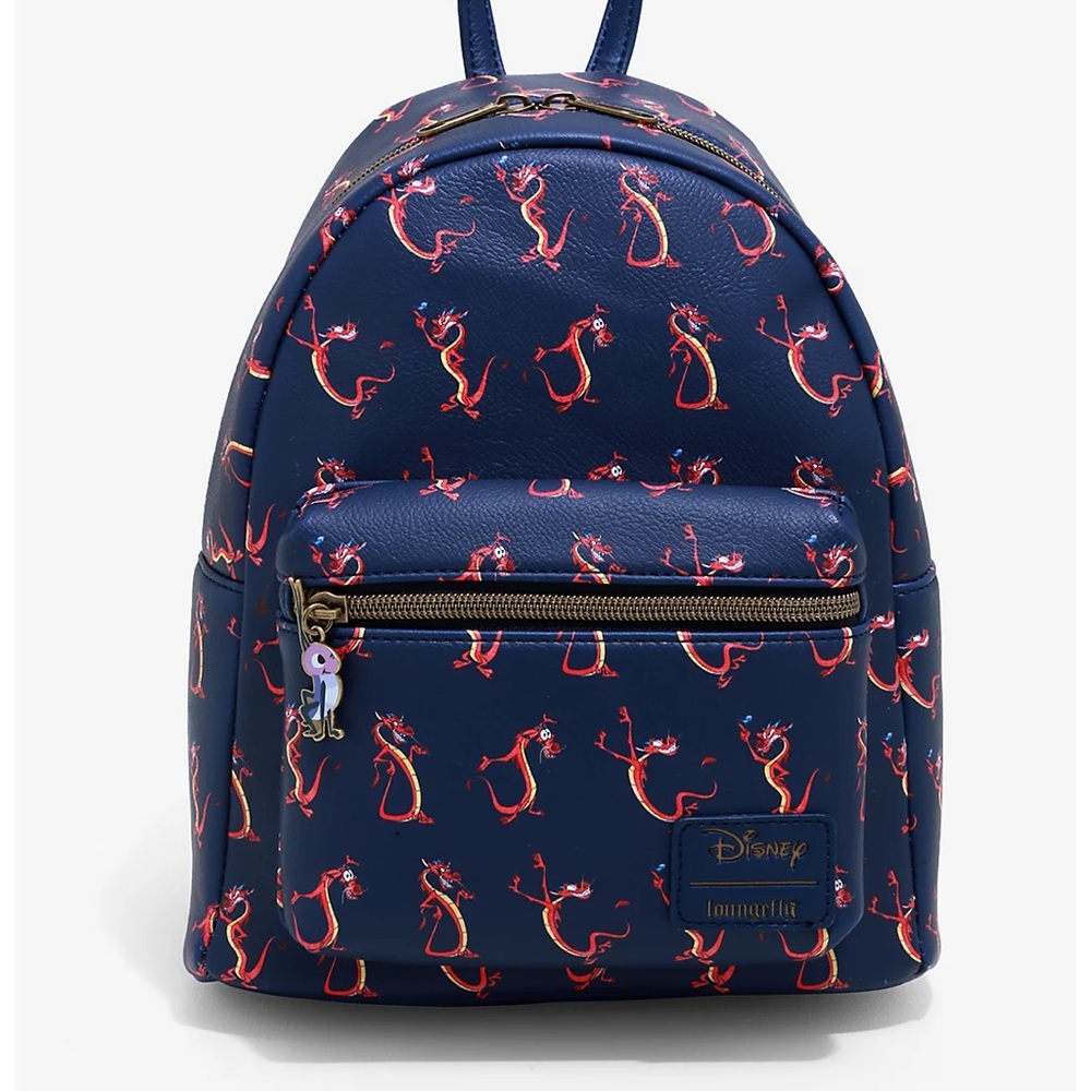 Loungefly Mushu mini backpack